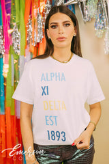 Alpha Xi Delta Established Tee