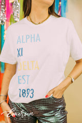 Alpha Xi Delta Established Tee
