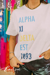 Alpha Xi Delta Established Tee