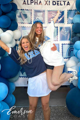 Alpha Xi Delta Oversized Letter Jersey