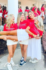 Alpha Omicron Pi Georgia Southern University From Strangers To Sisters Work Week Tee