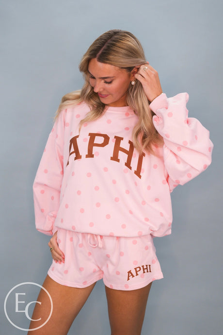 APHI Pink Polka Dot Patch Set