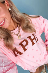 APHI Pink Polka Dot Patch Set