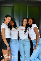 Alpha Phi Georgia Tech Recruitment Heart Baby Tee
