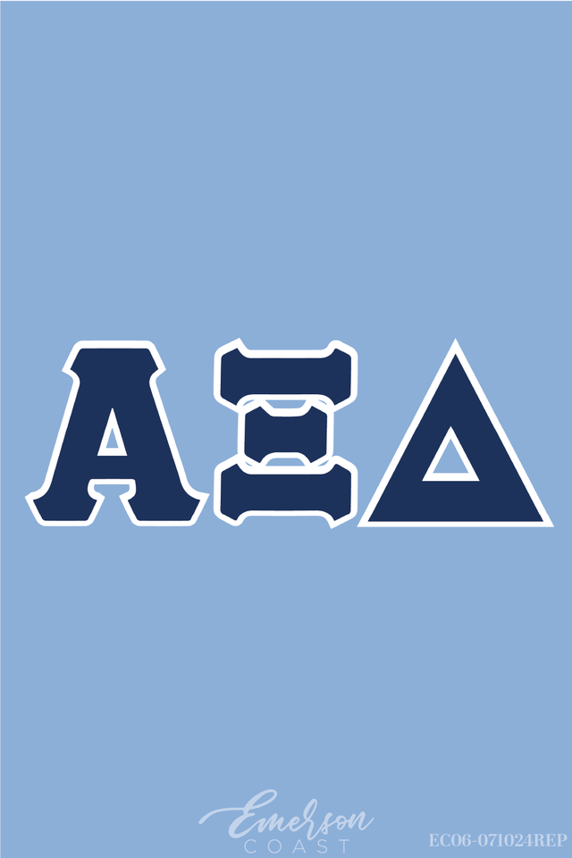 EC06-071024REP Alpha Xi Delta University of Alabama at Birmingham Jersey 2024-REC