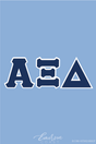 EC06-071024REP Alpha Xi Delta University of Alabama at Birmingham Jersey 2024-REC