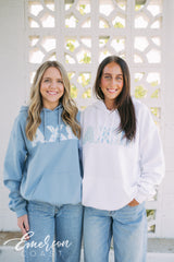 Alpha Chi PR Patchwork Hoodie