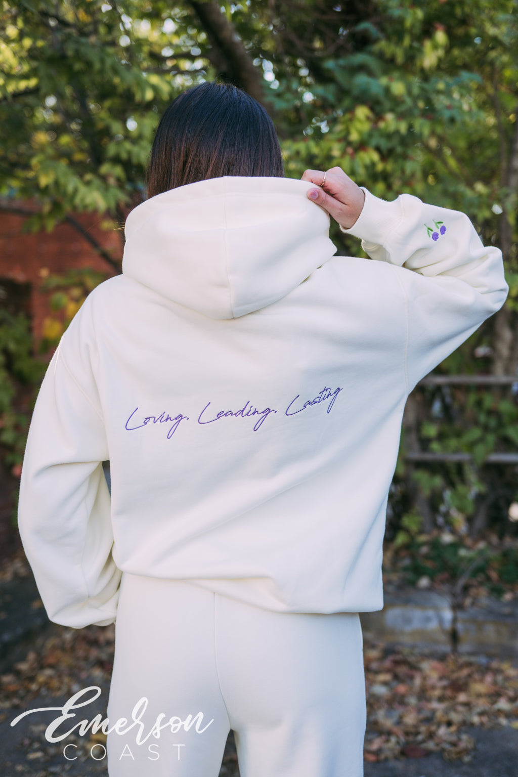 Alpha Gamma Delta Patchwork Hoodie Set