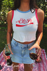 ADPi All American Bid Day Colorblock Tank