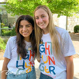Alpha Gamma Delta Fight Hunger Slub Tshirt