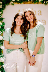 Alpha Gamma Delta Sage Recruitment Slouchy Tee