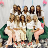 Alpha Gamma Delta To Cherish Friendships Vneck Tee
