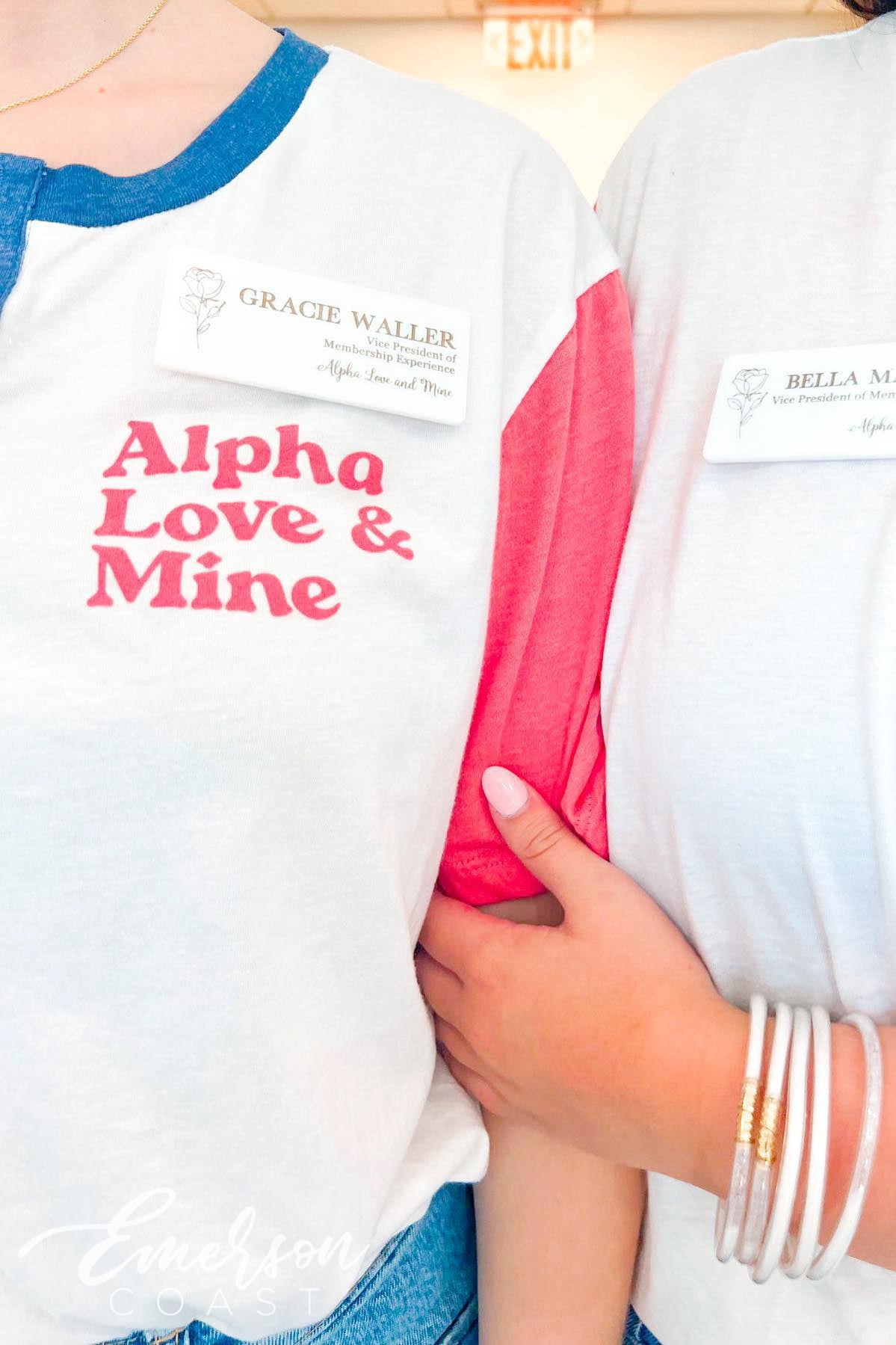 Alpha Love and Mine Colorblock Henley