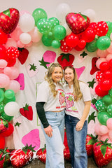 Alpha Omicron Pi Berry Sweet Bid Day Notch Tee