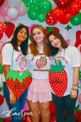 Alpha Omicron Pi Berry Sweet Bid Day Notch Tee