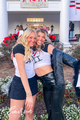 Alpha O I Love New York Bid Day Baby Tee