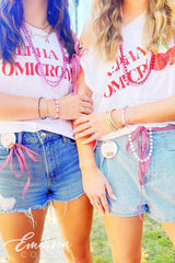 Alpha Omicron Pi Cherry On Top Bid Day Tee
