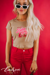 Alpha Phi Coca Cola Bid Day Baby Tee