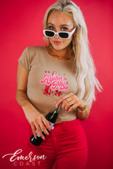 Alpha Phi Coca Cola Bid Day Baby Tee