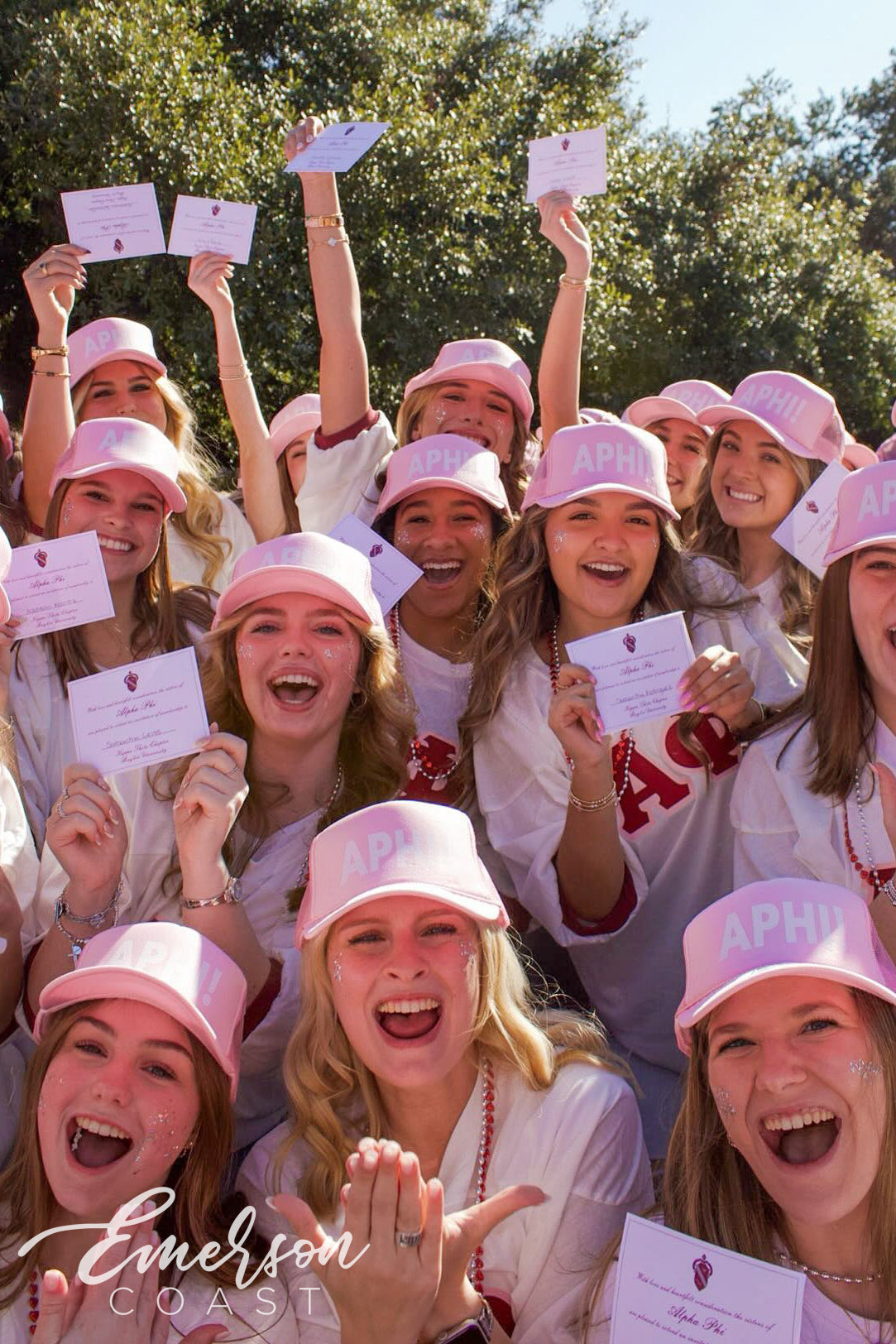 Alpha Phi Custom Bid Day Letter Jersey