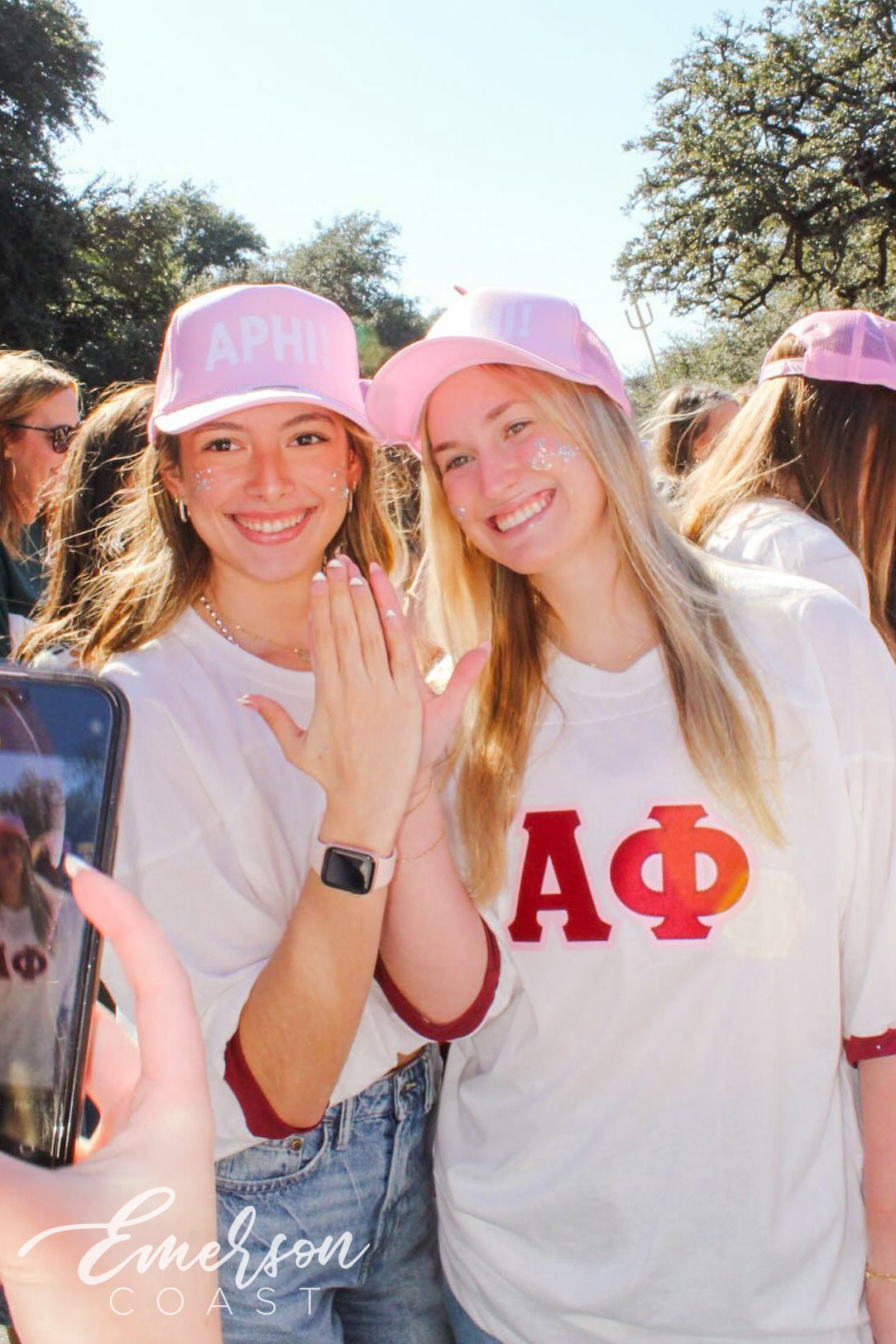 Alpha Phi Custom Bid Day Letter Jersey