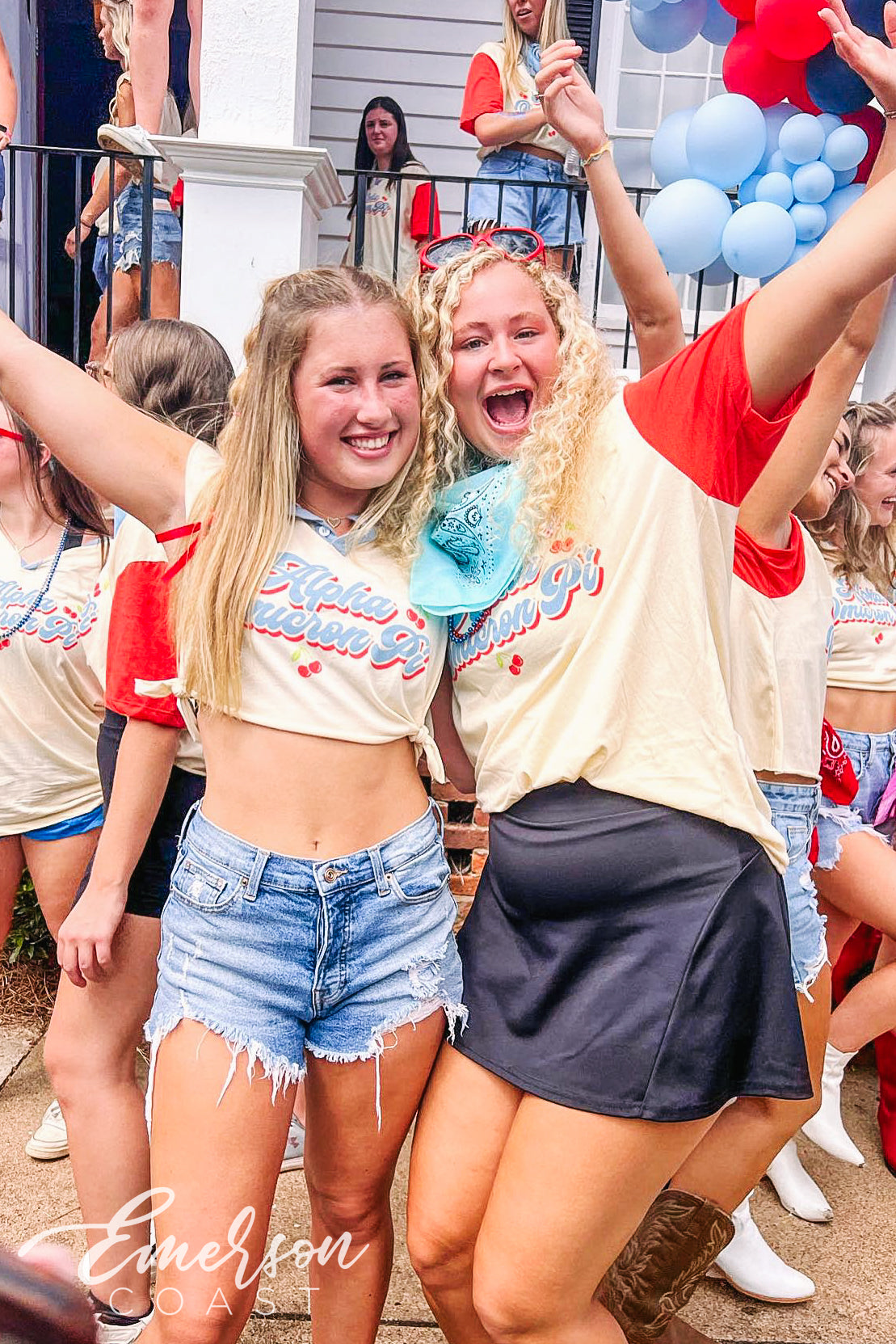 Alpha O Miss American Pi Bid Day Henley