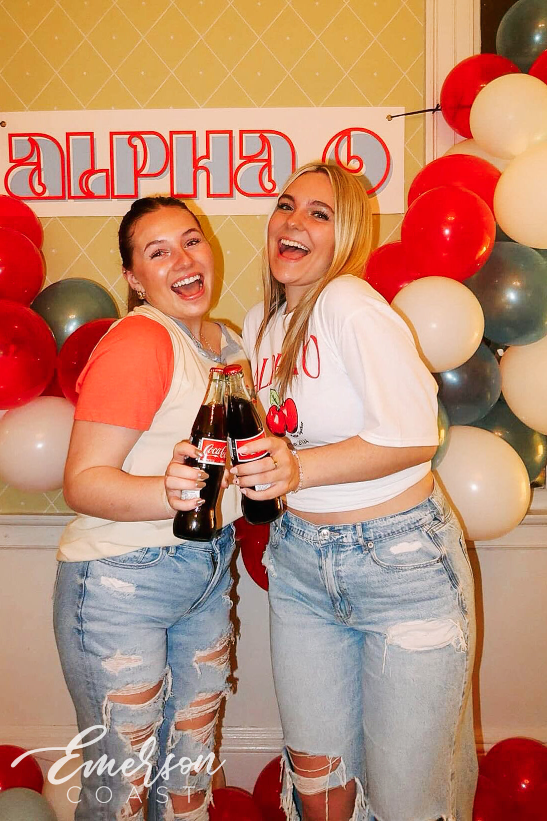 Alpha O Cherry Bomb Bid Day Tee
