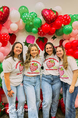 Alpha Omicron Pi Berry Sweet Bid Day Notch Tee