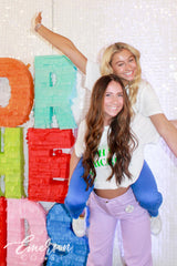 Alpha Omicron Pi Colorful Inspire Ambition Notch Tee