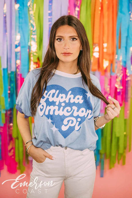 AOII Colorblock Ringer