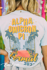 Alpha Omicron Pi Red Carpet Formal Tshirt
