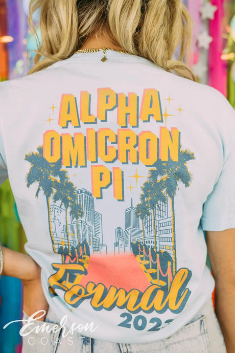 Alpha Omicron Pi Red Carpet Formal Tshirt