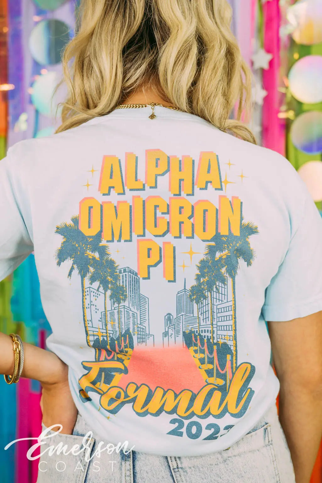 Alpha Omicron Pi Red Carpet Formal Tshirt