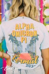 Alpha Omicron Pi Red Carpet Formal Tshirt