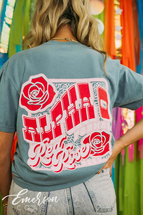 AOPi Red Rose Formal Shirt