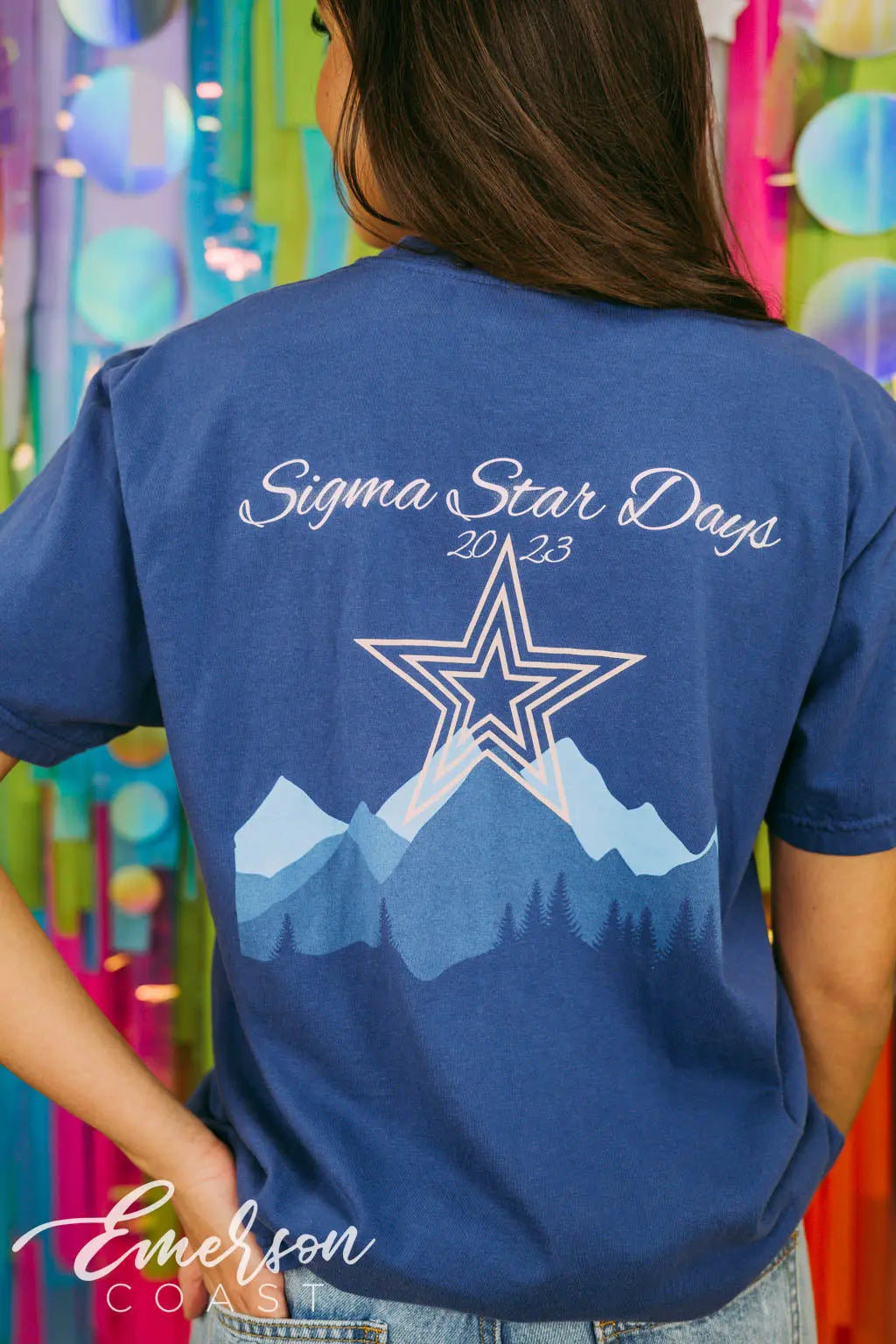 Alpha Sigma Alpha Star Days Tshirt