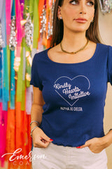 Alpha Xi Delta Kindly Hearts Initiative Baby Tee