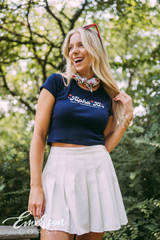 Perfect Match Alpha Xi Babydoll Bid Day Tee