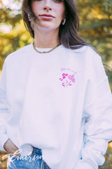 Alpha Chi Floral Sweatshirt