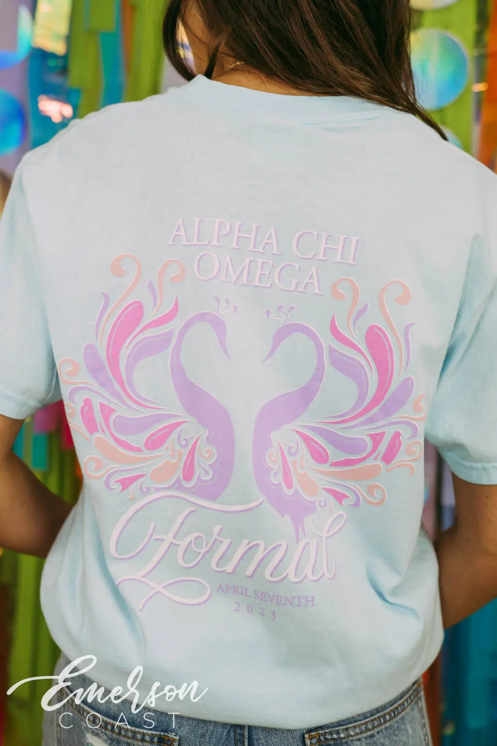 Alpha Chi Omega Swan Formal Tshirt