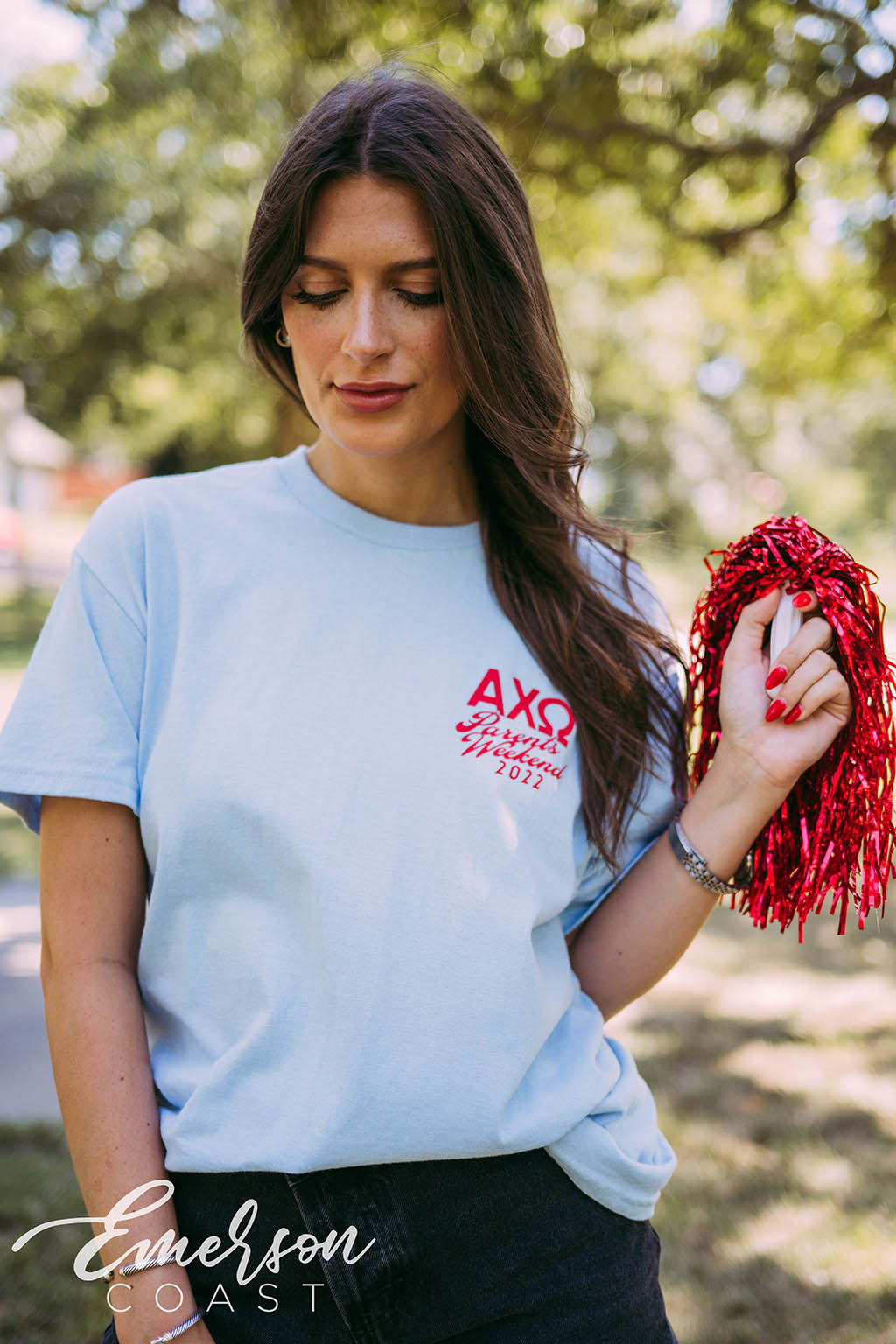 Alpha Chi Omega Greetings From Tampa Parents Weekend Tee