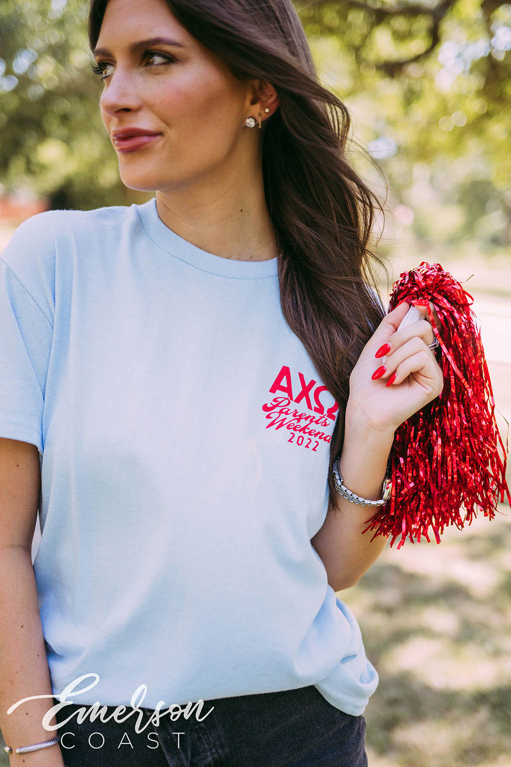 Alpha Chi Omega Greetings From Tampa Parents Weekend Tee