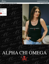 Alpha Chi Omega Pirate Bid Day Tank
