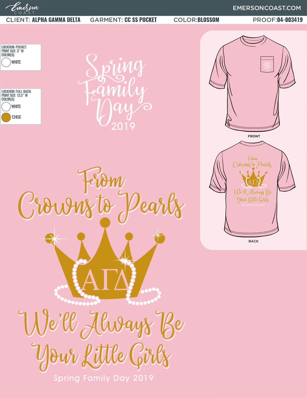 04-030419 Alpha Gamma Delta Tarleton State University Spring Family Day 2019