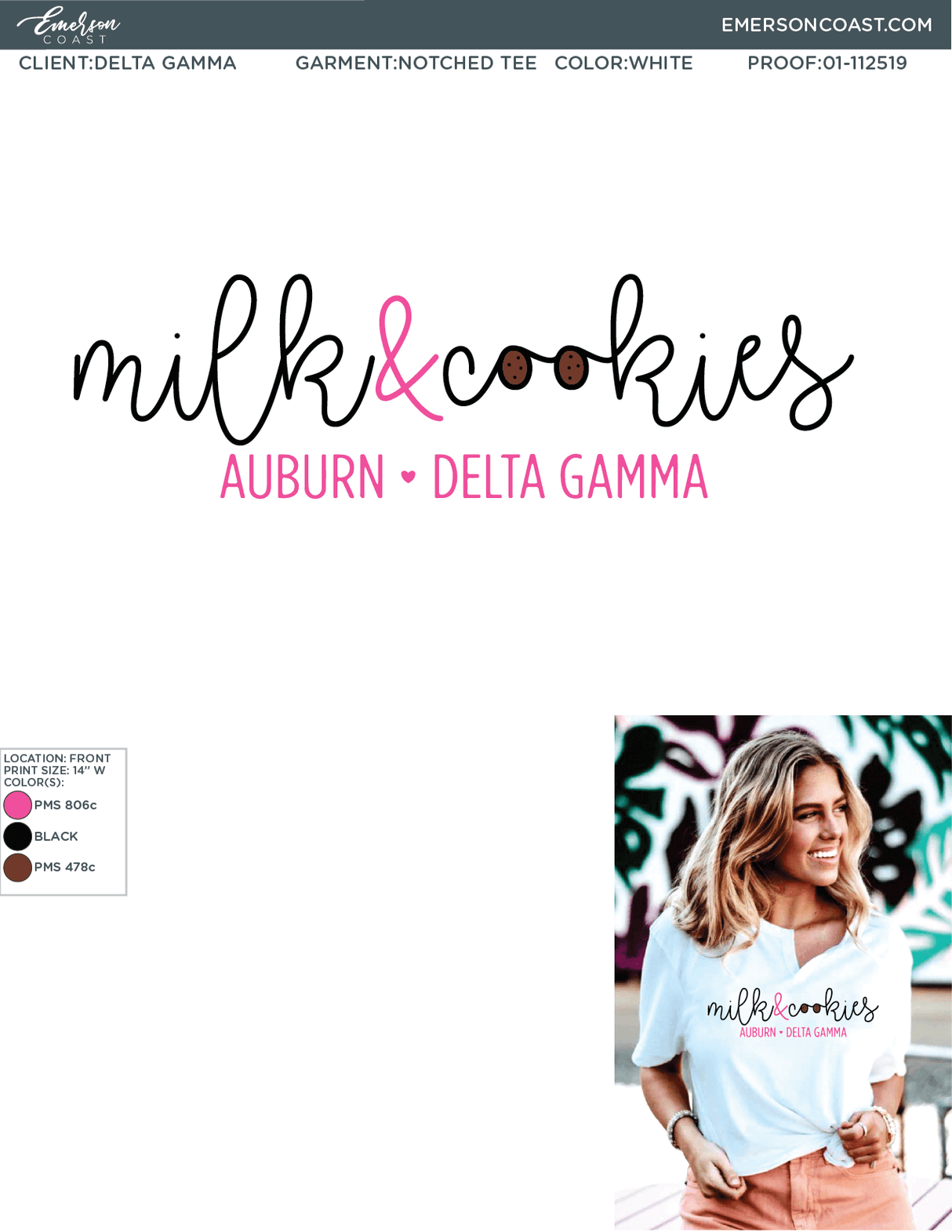 01-112519 Delta Gamma Auburn University Milk & Cookies 2020-01