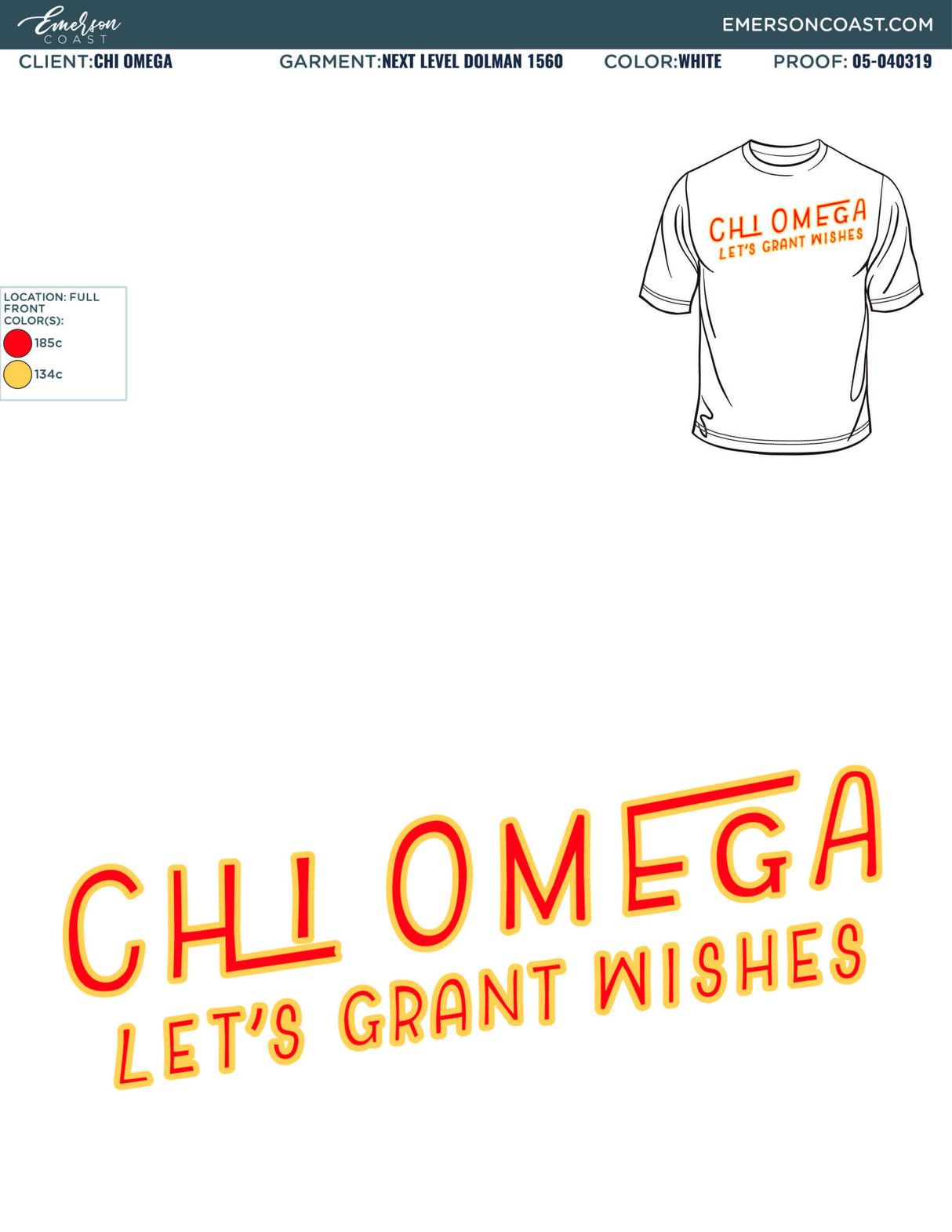 05-040319 Chi Omega University of South Carolina Wish RETRO 2019-01