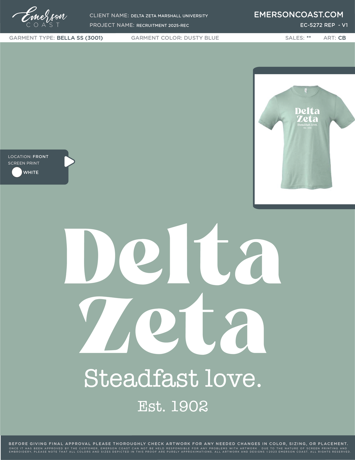 EC-5272 REP Delta Zeta Marshall University Recruitment 2025-REC REORDER