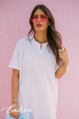 Delta Gamma Dreamhouse White Notch Tee