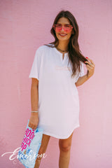Delta Gamma Dreamhouse White Notch Tee
