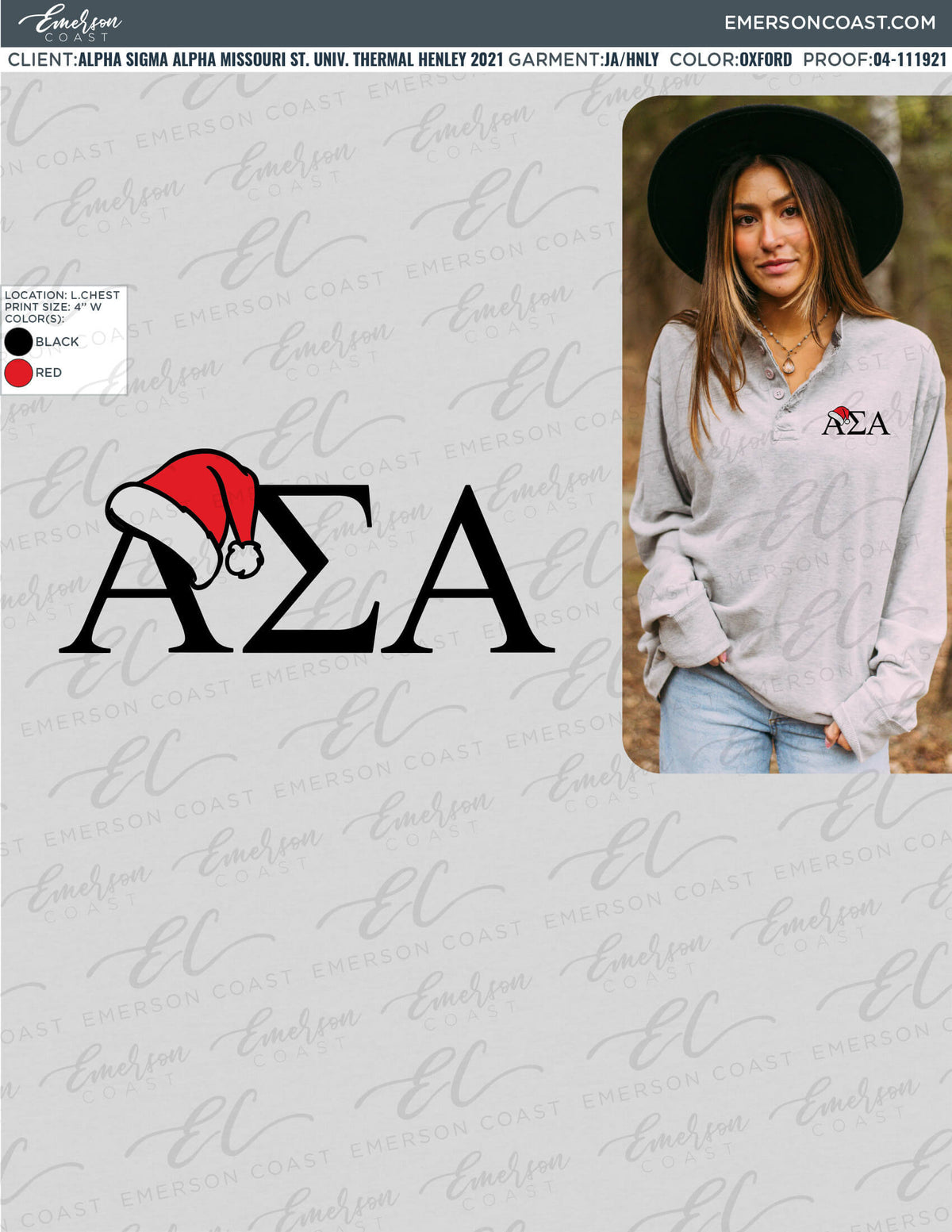 04-111921 Alpha Sigma Alpha Missouri State University Thermal Henley 2021